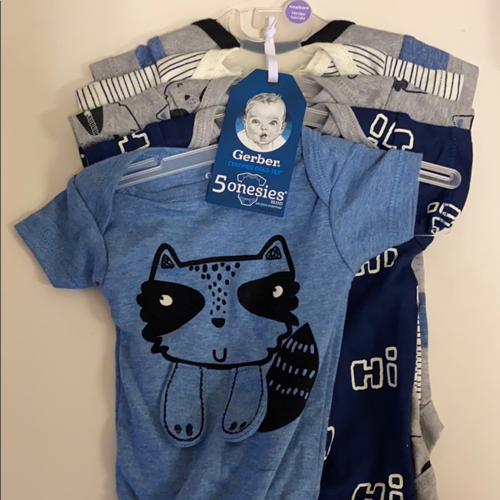 Brand New Gerber Certified OEKO-TEX Onesies